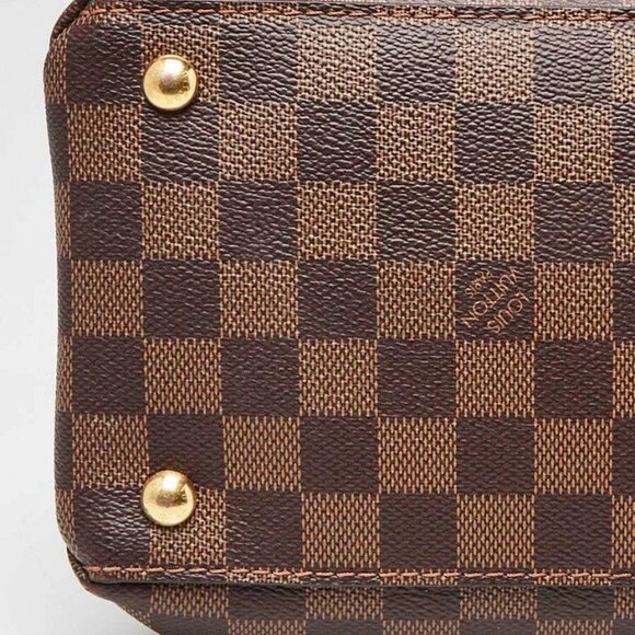 Louis Vuitton Lie De Vin Damier Canvas Riverside Tote Bag - Picture 5 of 12